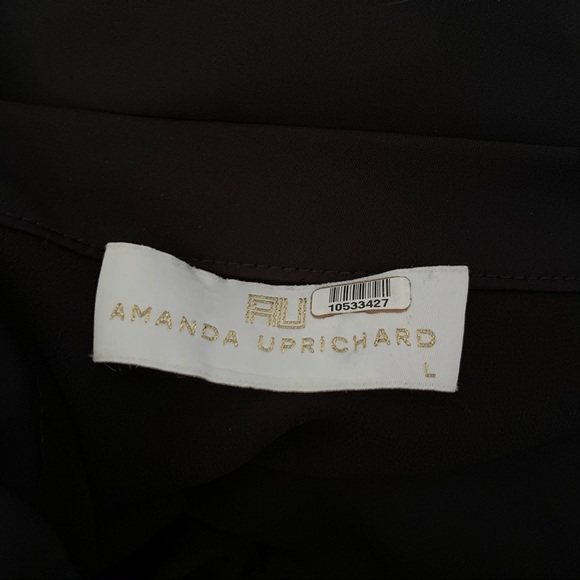 Amanda Uprichard Black Desiree Off Shoulder Romper - Picture 8 of 9